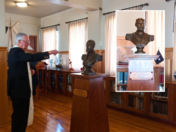 108° Aniversario: Liga Marítima bautiza su salón principal como Salón Arturo Prat Chacón