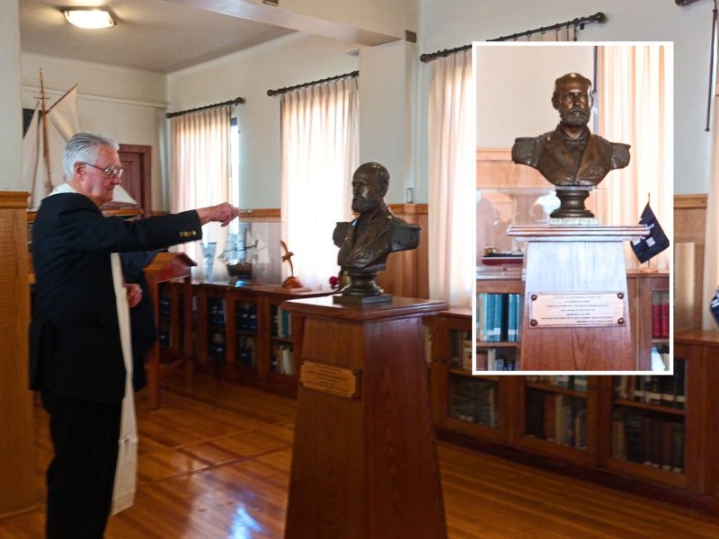 108° Aniversario: Liga Marítima bautiza su salón principal como Salón Arturo Prat Chacón