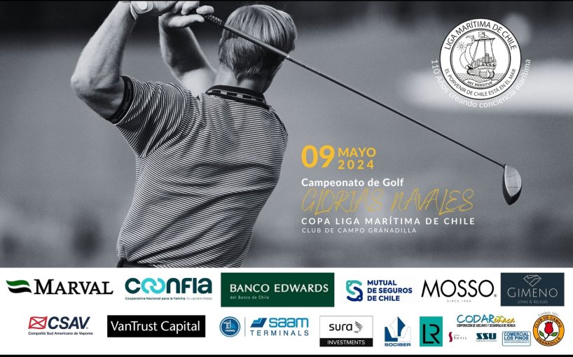 Más de 100 jugadores se reunirán en Torneo de Golf ' Glorias Navales'