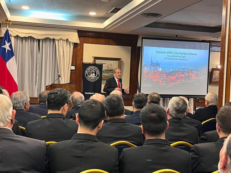 Eduardo Frei Ruiz-Tagle: “Sin puertos de primer nivel, Chile no tiene ningún futuro”