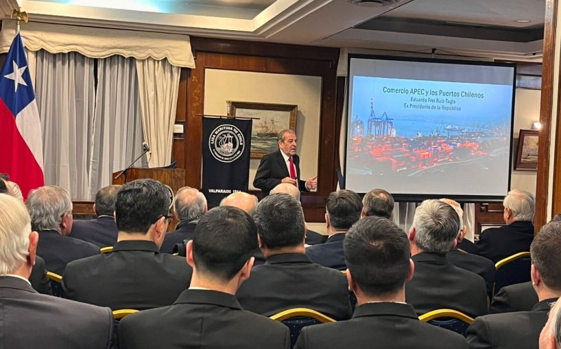 Eduardo Frei Ruiz-Tagle: “Sin puertos de primer nivel, Chile no tiene ningún futuro”