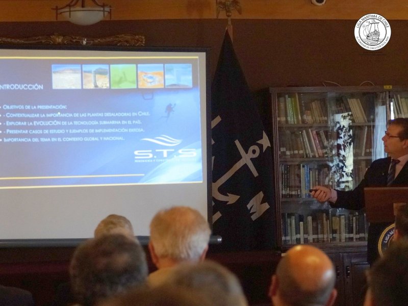 4° Coloquio de la Liga Marítima de Chile: Innovación y Tecnología en la Desalinización y Obras Submarinas