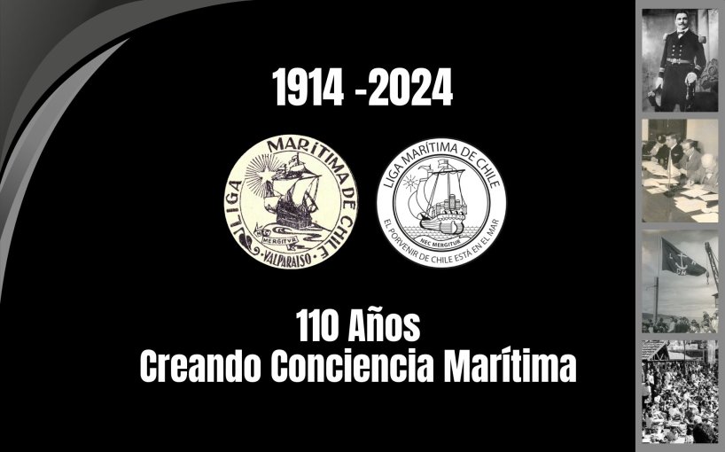 La Liga Marítima de Chile celebra 110 años de historia y compromiso con el mar