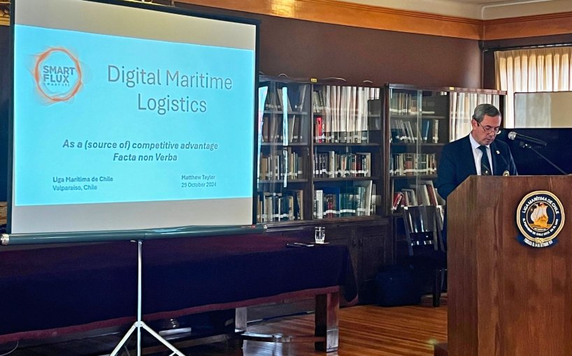 'Revolución Digital o Estancamiento': Liga Marítima aborda el futuro de la Logística en Chile