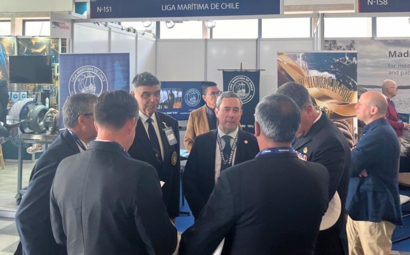 EXPONAVAL 2024: Liga Marítima de Chile refuerza su misión centenaria y reafirma su liderazgo como referente en temas marítimos y navales