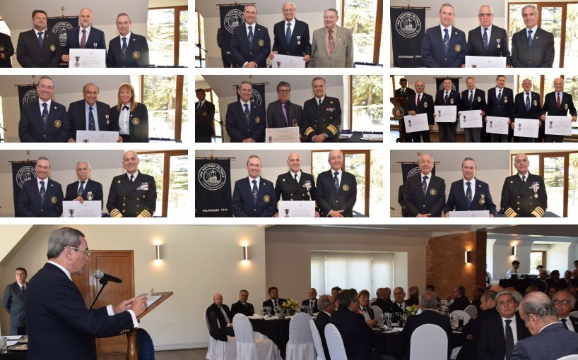 Liga Marítima de Chile celebra su 110° aniversario y destaca a Líderes del sector marítimo