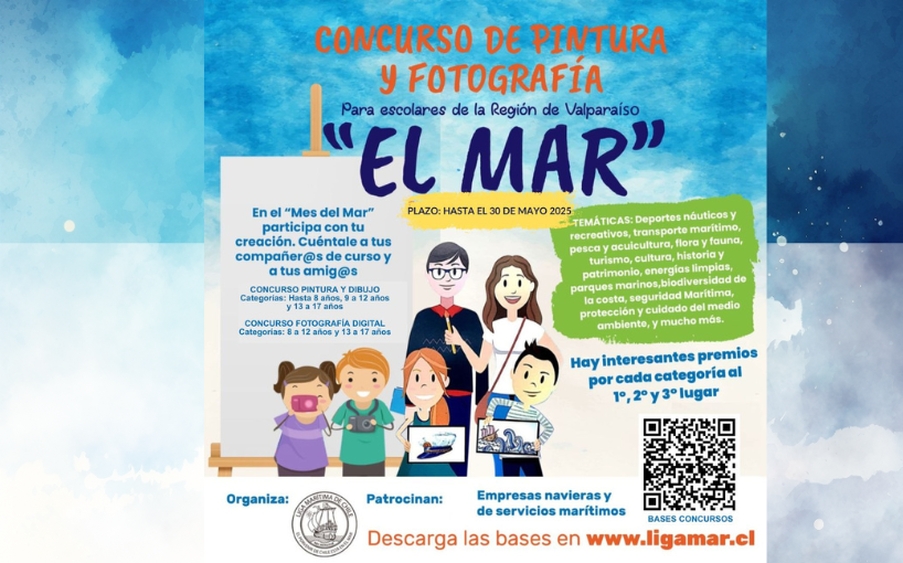 Ligamar lanza sus tradicionales Concursos del ‘Mes del Mar’ sobre Pintura y Dibujo, y Fotografía Digital