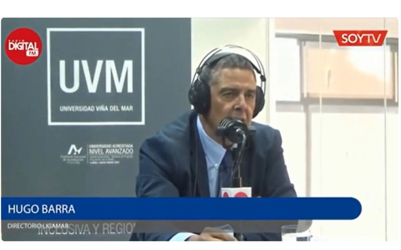 Entrevista a director Hugo Barra en programa de TV y Radio 'Puerto y Logística' de El Mercurio de Valparaíso