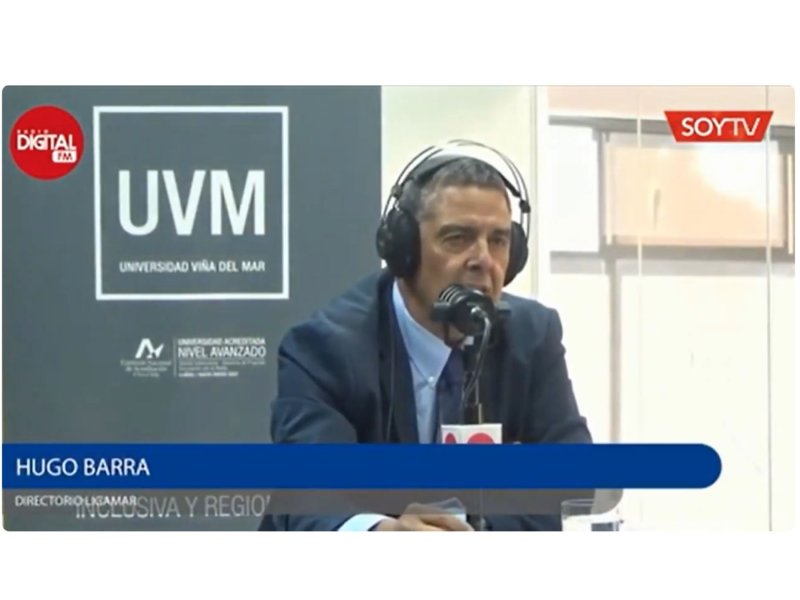 Entrevista a director Hugo Barra en programa de TV y Radio 'Puerto y Logística' de El Mercurio de Valparaíso