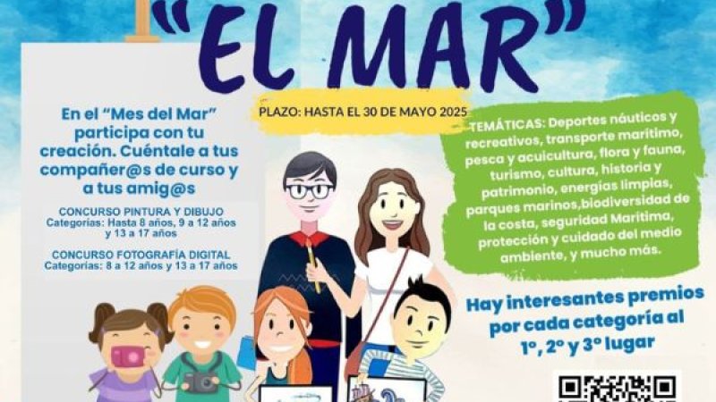 Ligamar lanza sus tradicionales Concursos del ‘Mes del Mar’ sobre Pintura y Dibujo, y Fotografía Digital