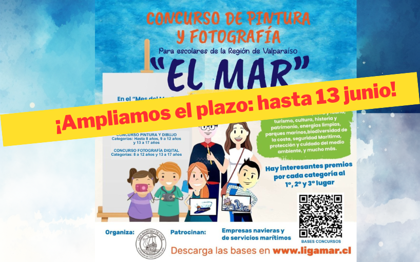 Se extiende el plazo de postulación de los Concursos “Mes Del Mar” hasta el viernes 13 de junio