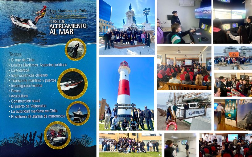 ¡Postulaciones Abiertas! 51° Curso de Acercamiento al Mar de la Liga Marítima de Chile