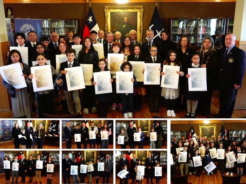 Liga Marítima de Chile celebra a los ganadores del Concurso Escolar “Mes Del Mar” en emotiva ceremonia de premiación