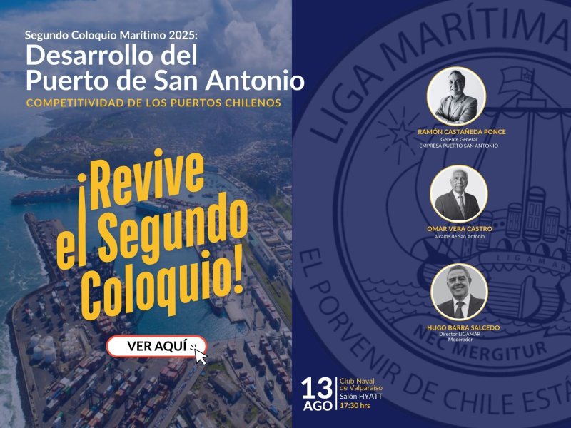 ¡Revive el Segundo Coloquio 2025: Desarrollo del Puerto de San Antonio!