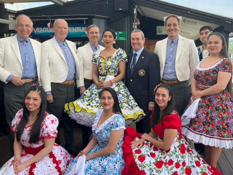 Liga Marítima de Chile celebró Fiestas Patrias con ceremonia de camaradería