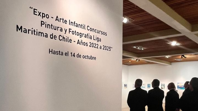 Liga Marítima de Chile inaugura “Expo Arte Ligamar” en el Museo Palacio Baburizza