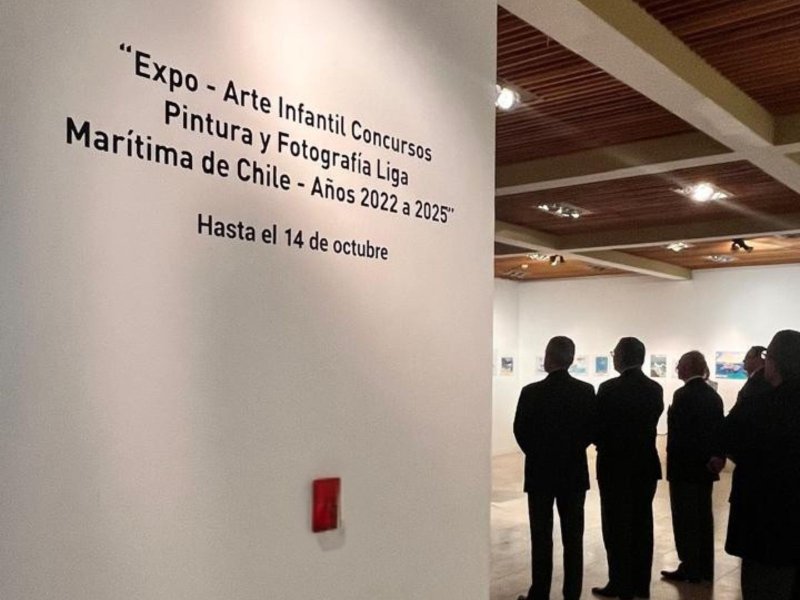 Liga Marítima de Chile inaugura “Expo Arte Ligamar” en el Museo Palacio Baburizza