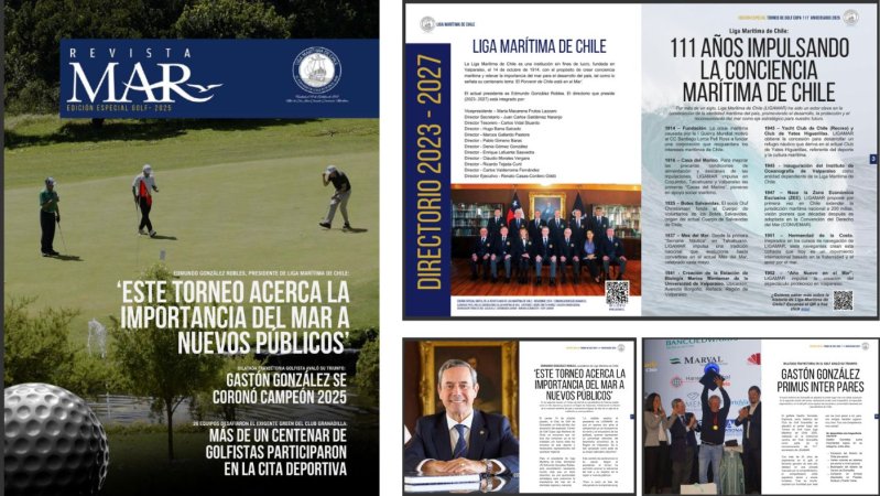 Ya está disponible la Edición Especial de la Revista MAR con toda la cobertura del Torneo de Golf 2025