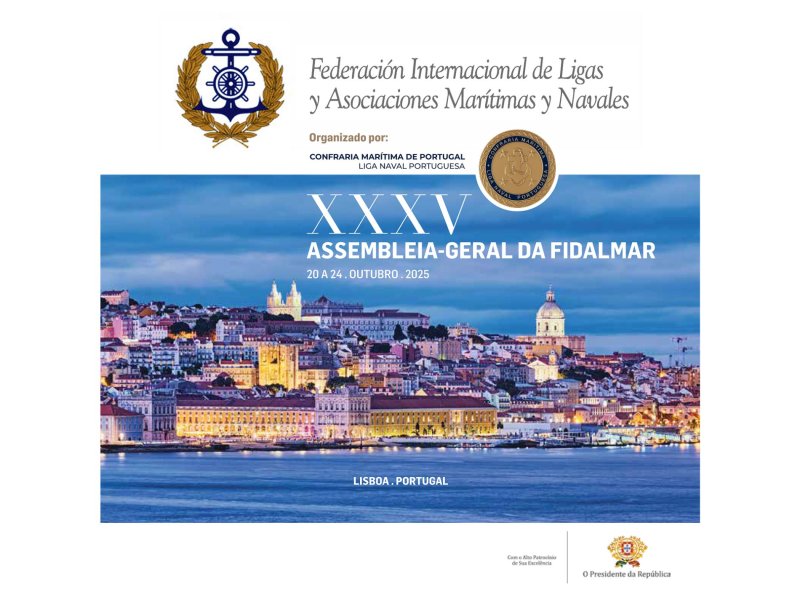 Defensa, sostenibilidad y tecnología marcaron la XXXV Asamblea General de FIDALMAR en Lisboa, Portugal