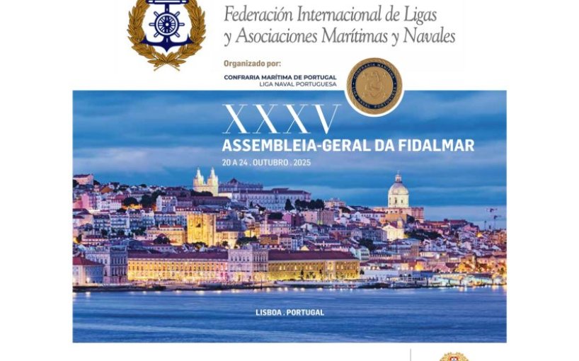Defensa, sostenibilidad y tecnología marcaron la XXXV Asamblea General de FIDALMAR en Lisboa, Portugal