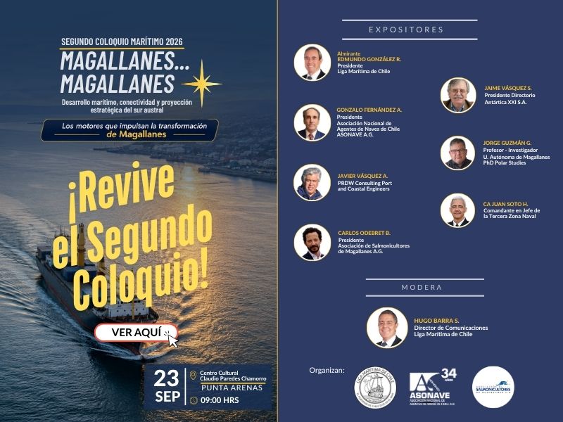 ¡Revive el Segundo Coloquio 2026: Magallanes... Magallanes!