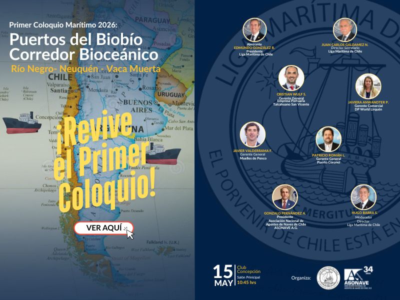 ¿Te perdiste el Primer Coloquio Marítimo 2026? Revívelo aquí