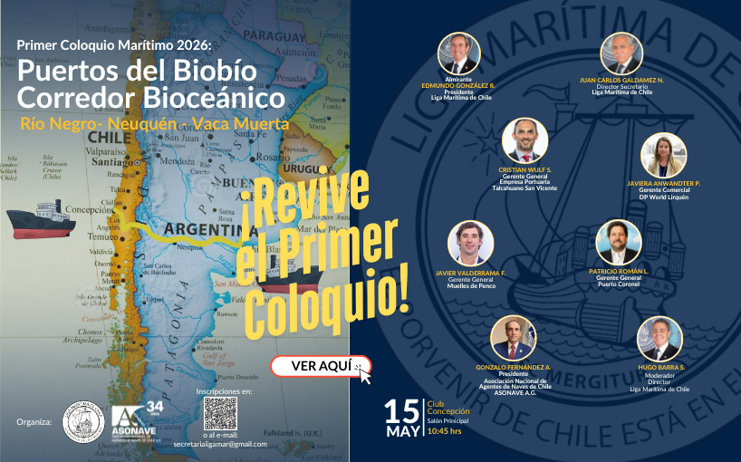 ¿Te perdiste el Primer Coloquio Marítimo 2026? Revívelo aquí